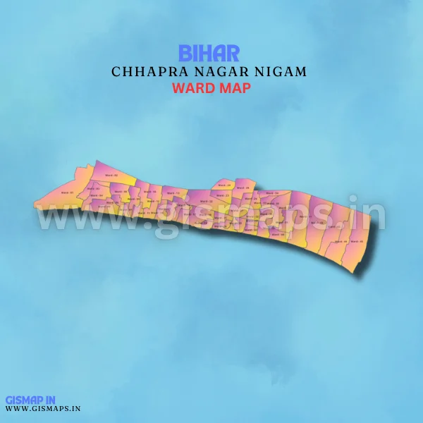 Chhapra Nagar Nigam Ward Map